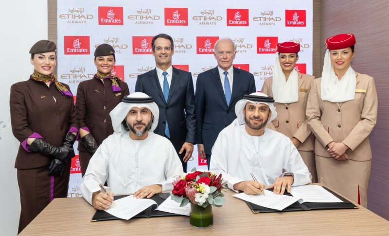 Etihad Airways alliance with Emirates