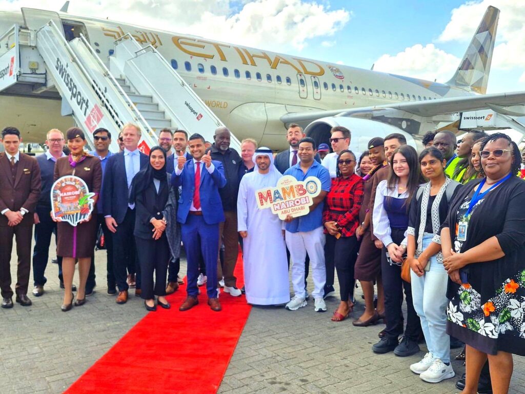 Etihad Airways Resumes Flights to Nairobi