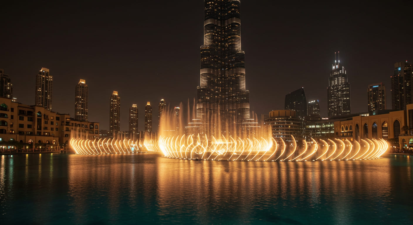 Dubai Fountain to Close for Five Months for Major Enhancements