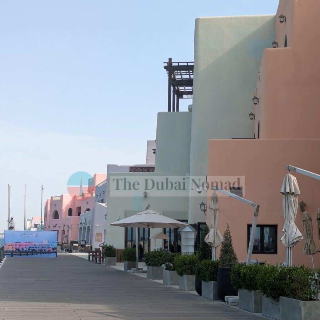 A photo by The Dubai Nomad showing Mina District