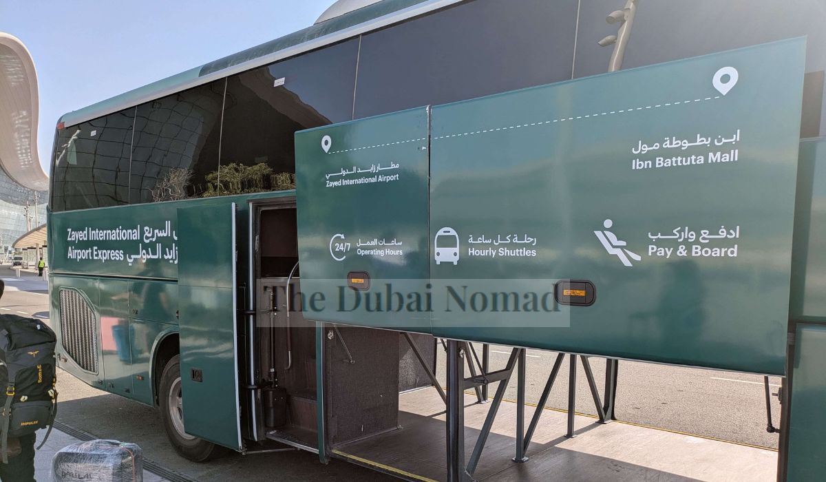How to Get to Dubai by Bus from Zayed International Airport (Abu Dhabi)