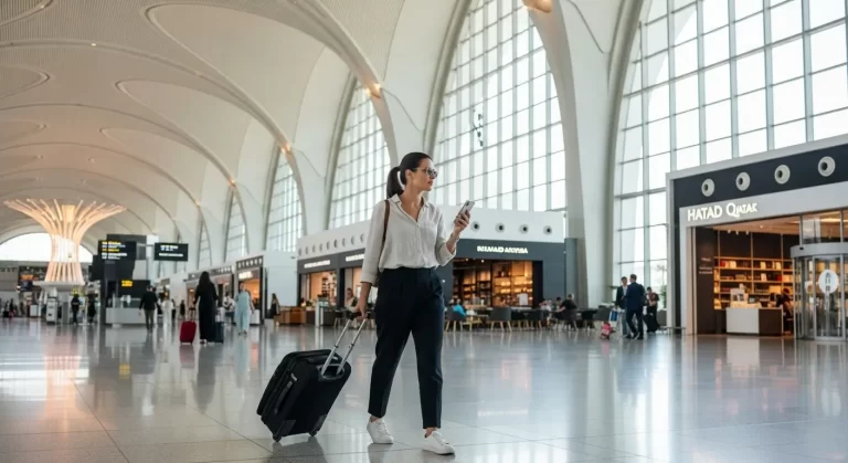 Tourist at the airport - The Dubai Nomad