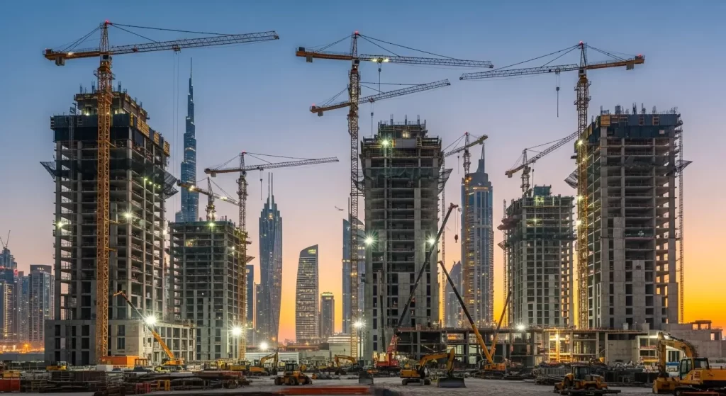 Cranes in Dubai - The Dubai Nomad
